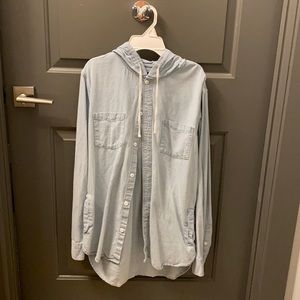 PacSun denim flannel